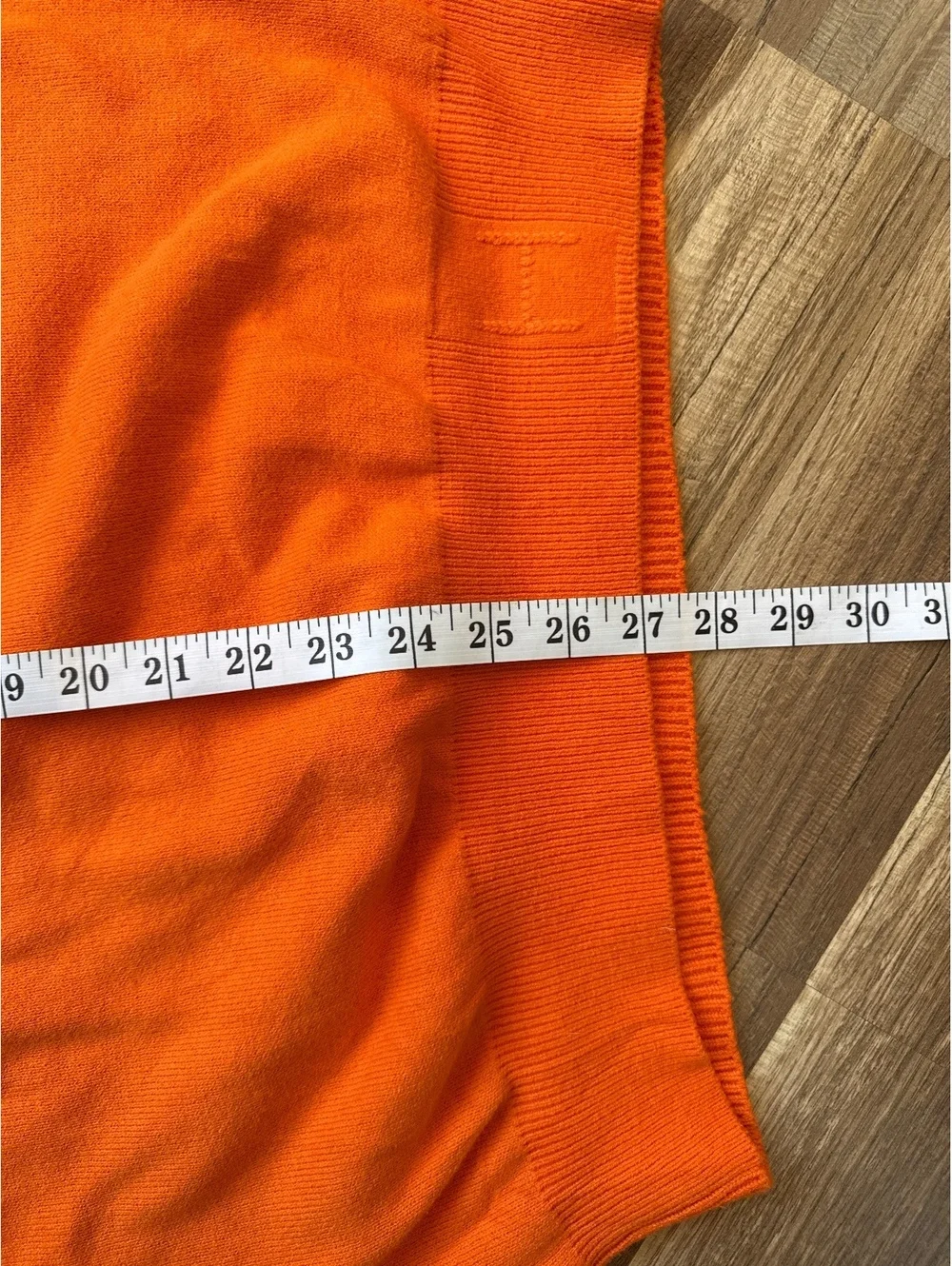 Hillflint Clemson Tigers Knit Sweater Men's Large Orange Crewneck Cotton Blend